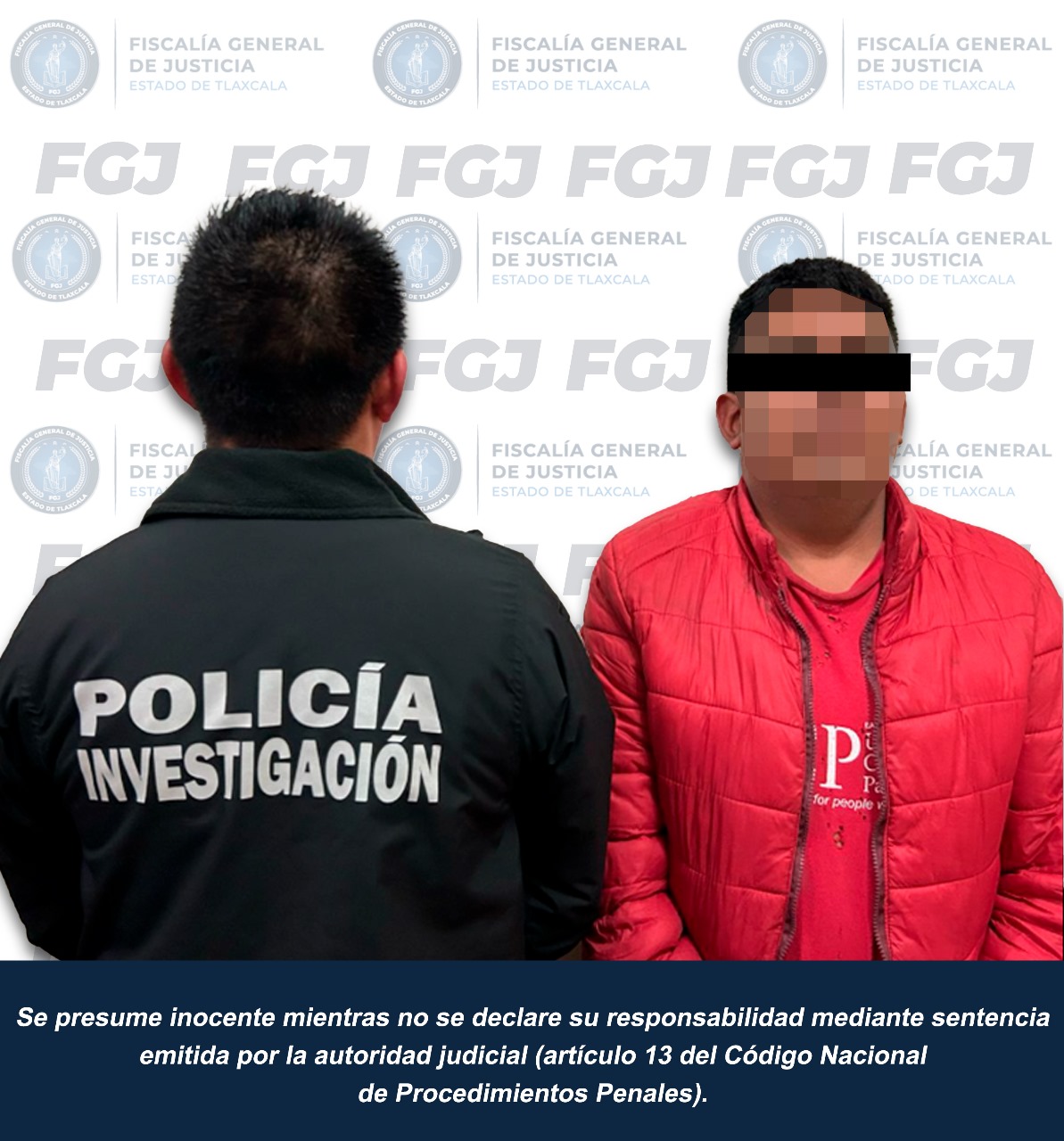 Aprehende FGJE a dos masculinos por homicidio calificado y lesiones calificadas